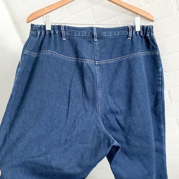 Penningtons Denim Jeans 100% Cotton Extra High Rise Skinny Mid Wash Blue Sz 16 - Picture 8 of 11